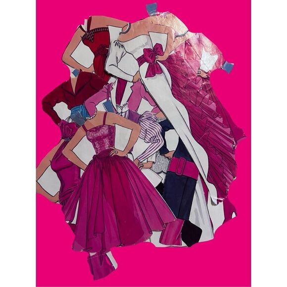 Vintage 1986 Mattel Tropical Barbie & Day & Night Barbie Paper Doll Sets - Picture 4 of 6